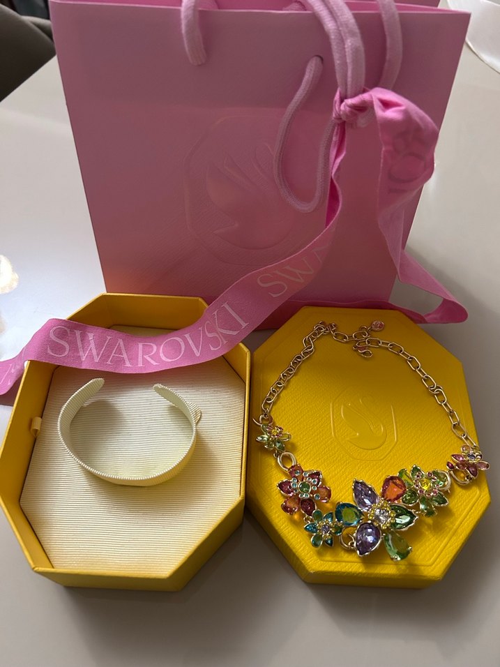 swarovski kolye - Görsel 3