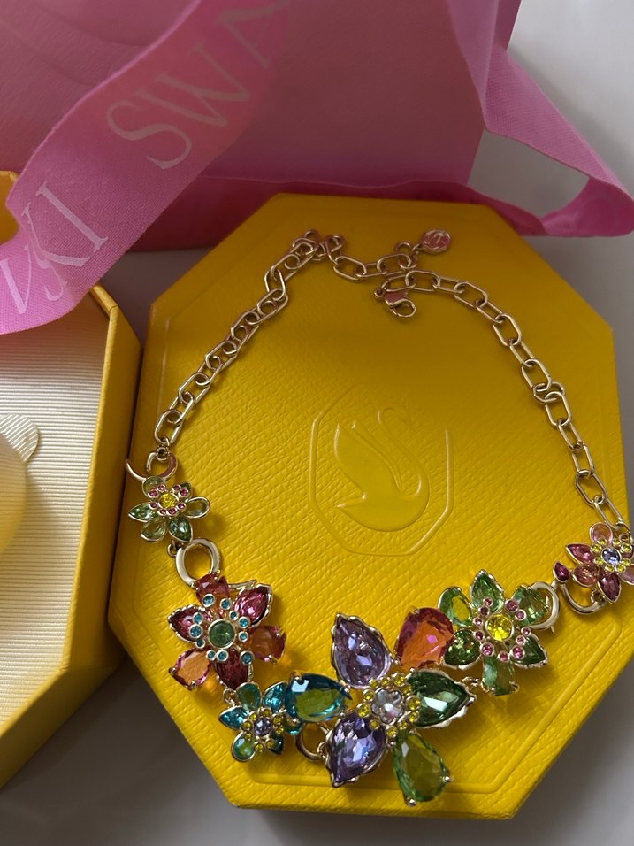 swarovski kolye - Görsel 2