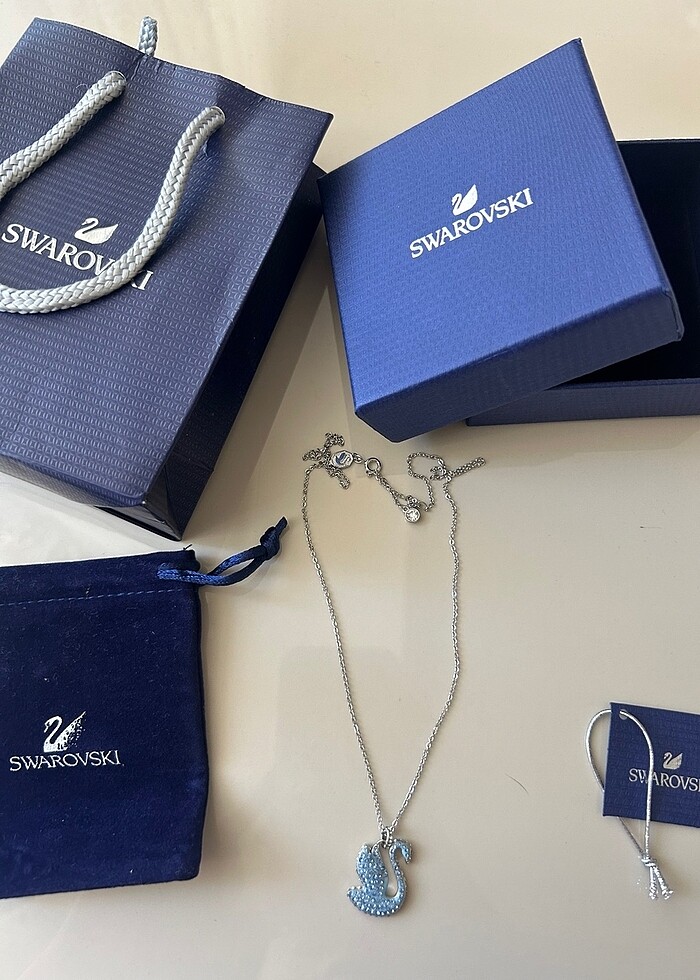 swarovski kolye - Görsel 3