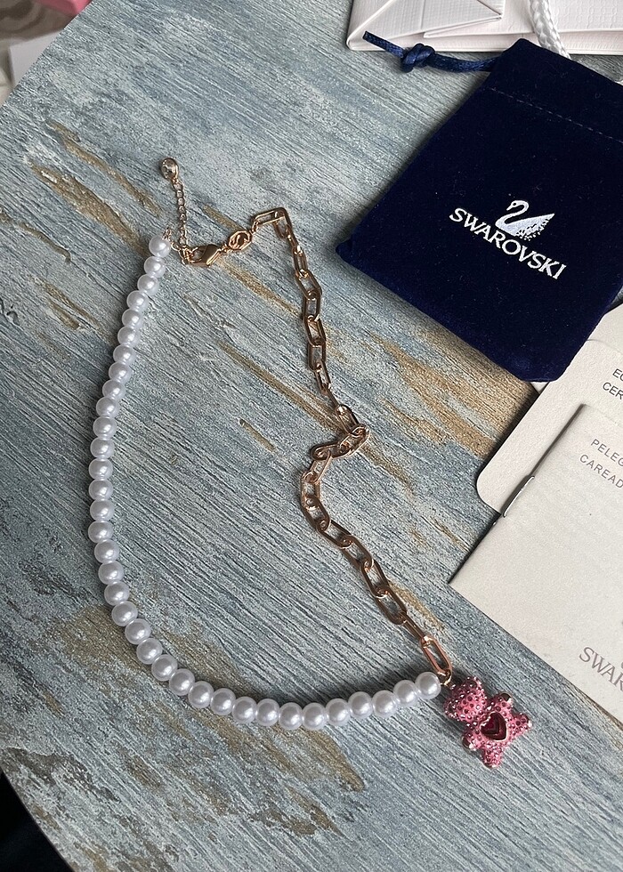 swarovski kolye - Görsel 3