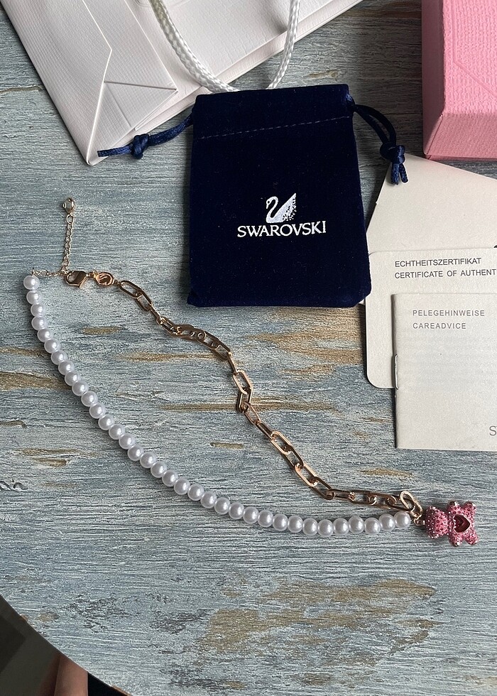 swarovski kolye - Görsel 3