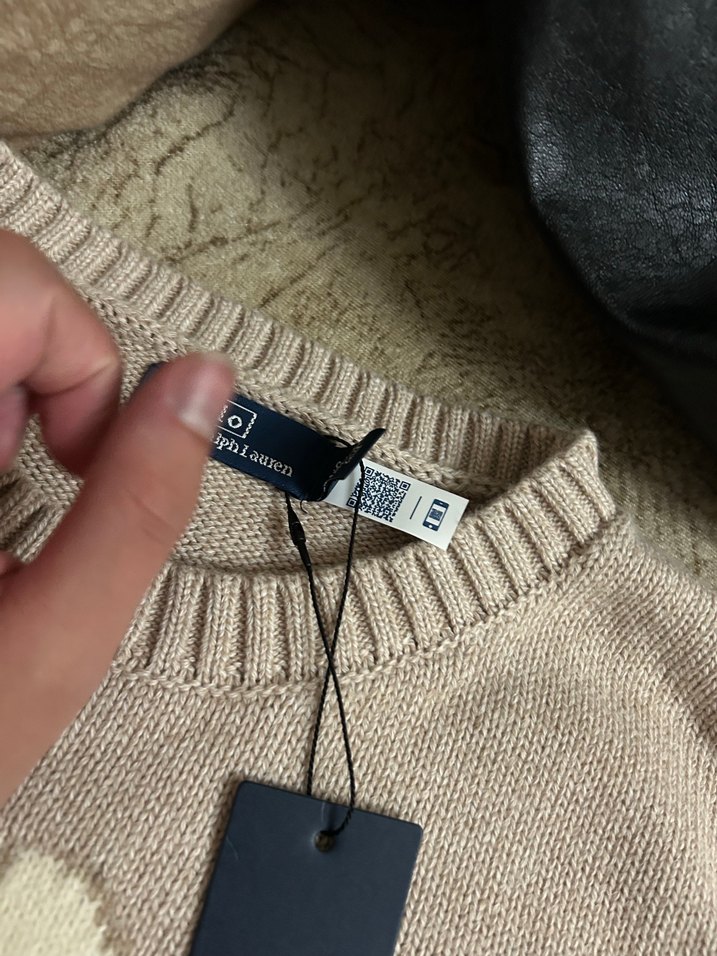 ralph lauren kazak - Görsel 5