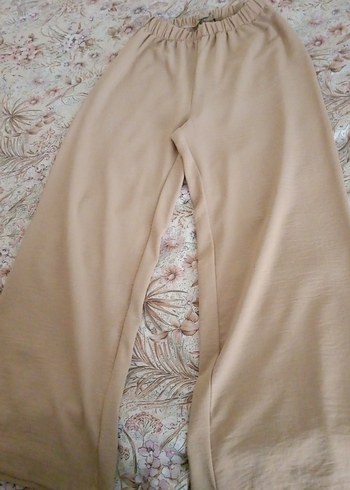 36 Beden camel Renk Bej Uzun Kollu Hamile Tunik