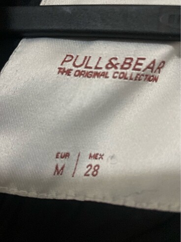 Pull and Bear Siyah mont