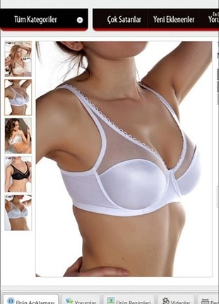 Pierre Cardin Toparlayıcı Südyen 85 beden
