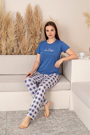 Nisanca mevsimlik kadın pijama takımı