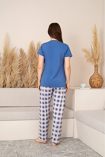 xl Beden Nisanca mevsimlik kadın pijama takımı
