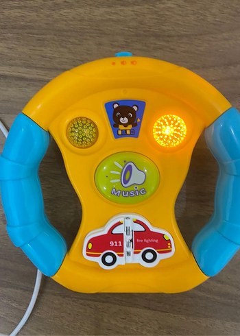 Renkli Müzikli Oyuncak Direksiyon