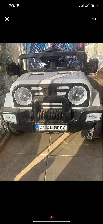 Dolu marka akülü jeep