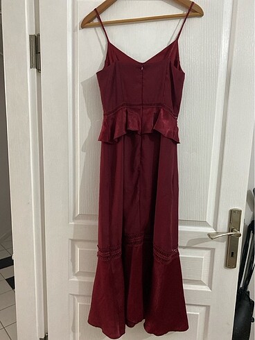 xs Beden Askılı elbise