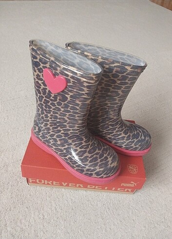 Yağmur çizmesi leopar
