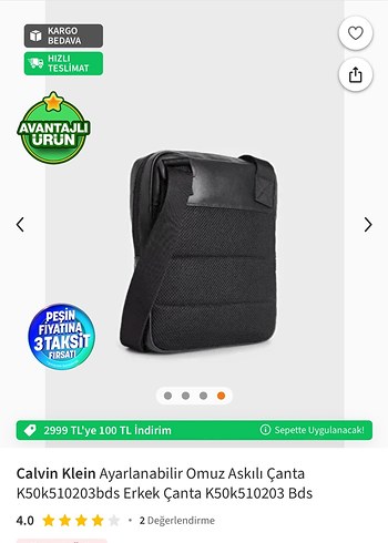 Beden Calvin Klein erkek çanta erkek kadın unisex