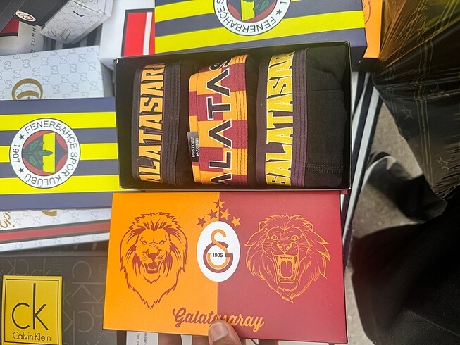 GALATASARAY lisanlı Orjinal Galatasaray A.Ş boxer erkek pamuk