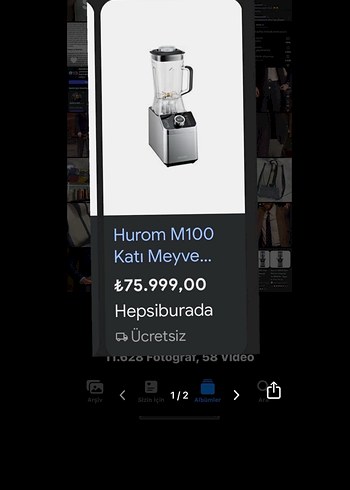 Hurom M100 Katı Meyve Sıkacağı ve Blender - Görsel 2