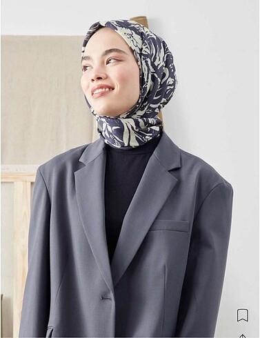 Diğer FRESHSCARF Lacivert Şal