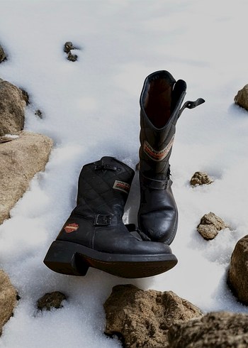 Harley Davidson Çizme - Görsel 2