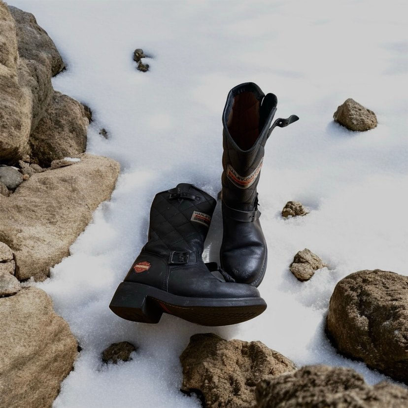 Harley Davidson Çizme - Görsel 2