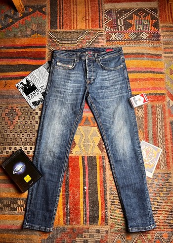 Diesel Modern Slim Tapered Kot Pantolon