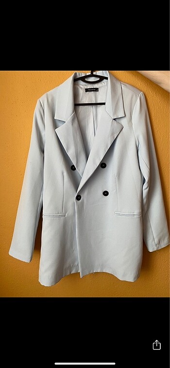 Trendyol & Milla Buz mavisi blazer ceket