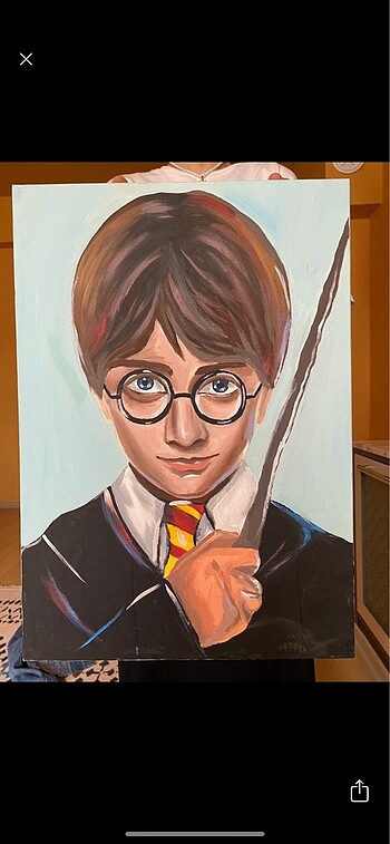 35x50 yağlı boya Harry potter