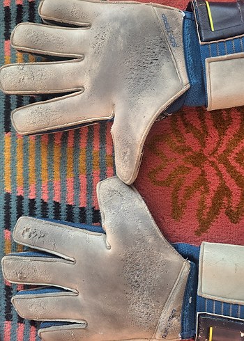 Sarı Siyah Desenli Kipsta kaleci Eldiveni - Görsel 2