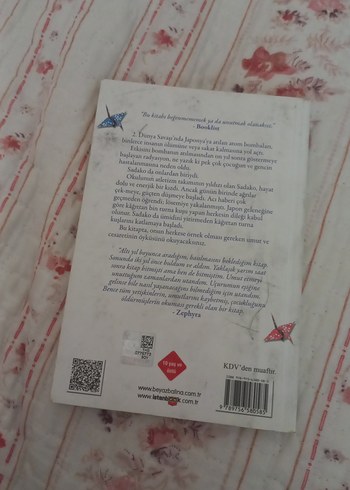 Sadako ve Kağıttan Bin Turna Kuşu - Eleanor Coerr - Görsel 2