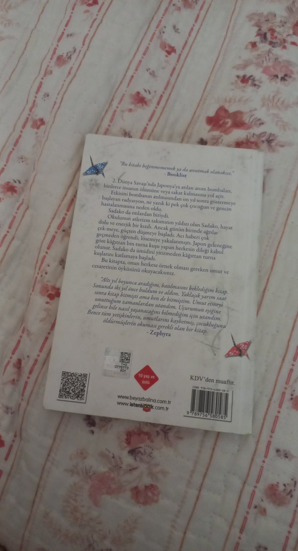 Sadako ve Kağıttan Bin Turna Kuşu - Eleanor Coerr - Görsel 2