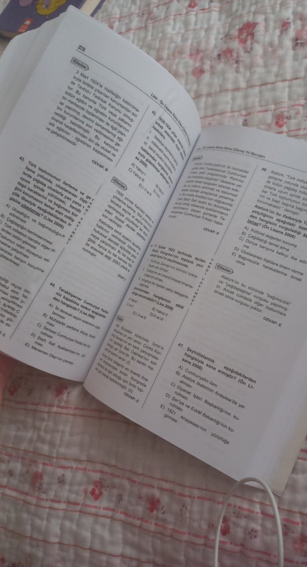 KPSS Lise-Ön Lisans Çıkmış Sınav Soruları 2016 - Görsel 3