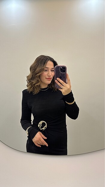 l Beden Zeynep tosun siyah elbise