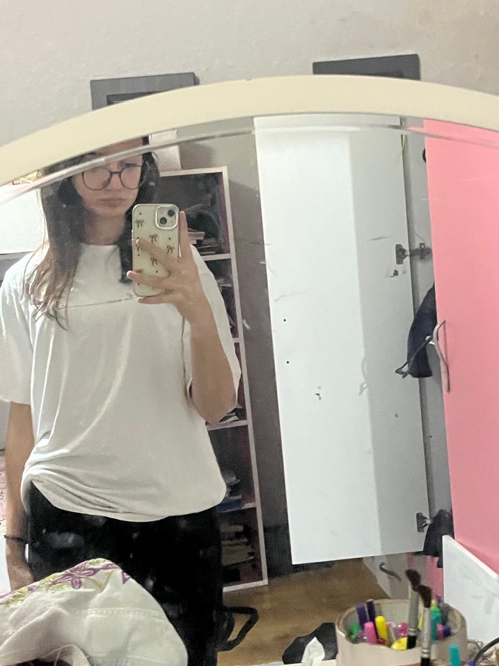 Beyaz tişört - Görsel 4