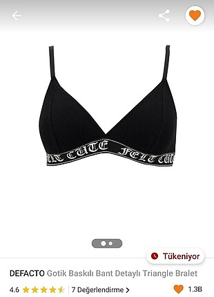 Defacto bralet