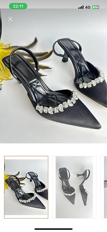 Taşlı stiletto
