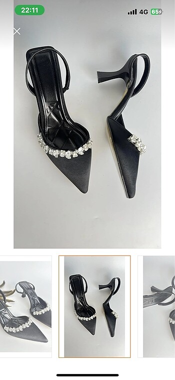 Diğer Taşlı stiletto
