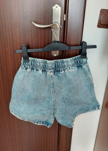 Trendyol & Milla Kadın Bağcıklı Oversize Mini Denim Şort