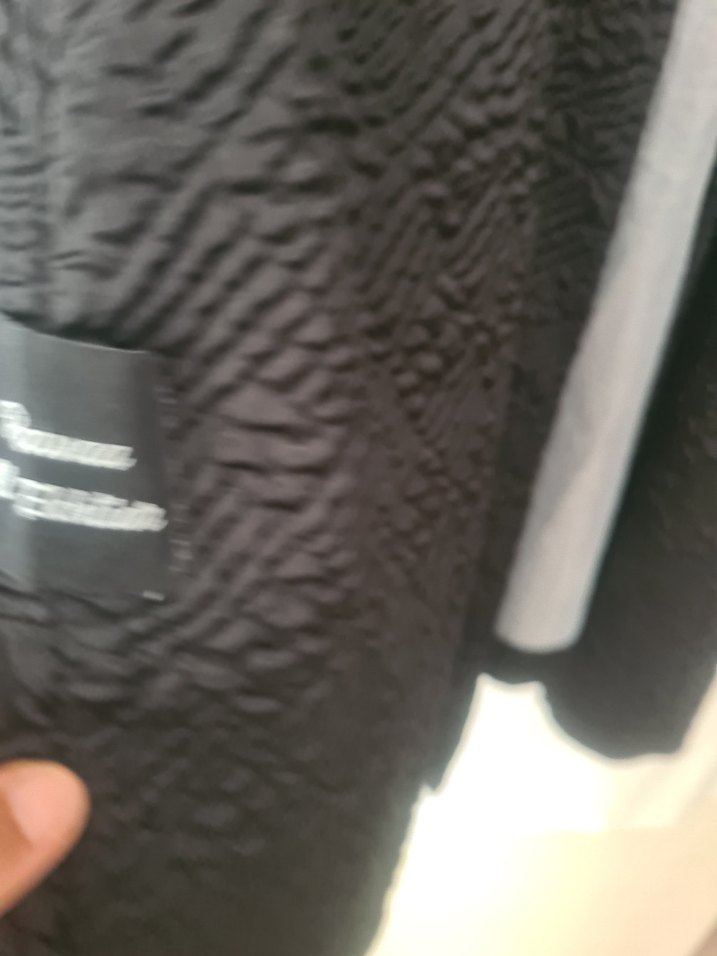 siyah bayan için sabahlık - Görsel 3