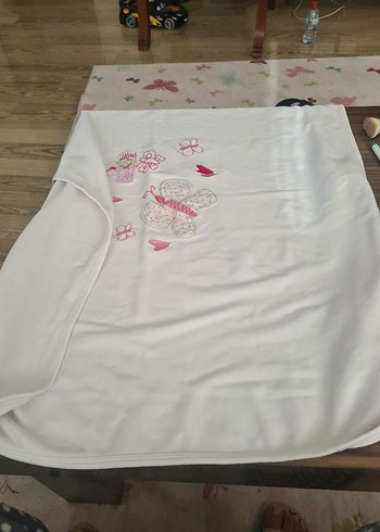 Pembe Nakışlı Çocuk Uyku Tekstili - Görsel 4