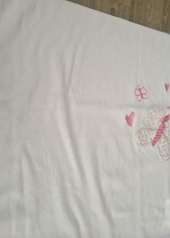 Pembe Nakışlı Çocuk Uyku Tekstili - Görsel 6