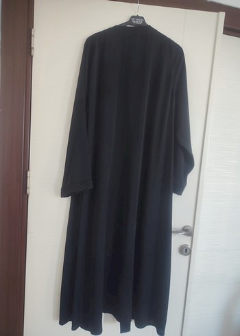 Siyah Uzun Kadın Cübbe - Görsel 3