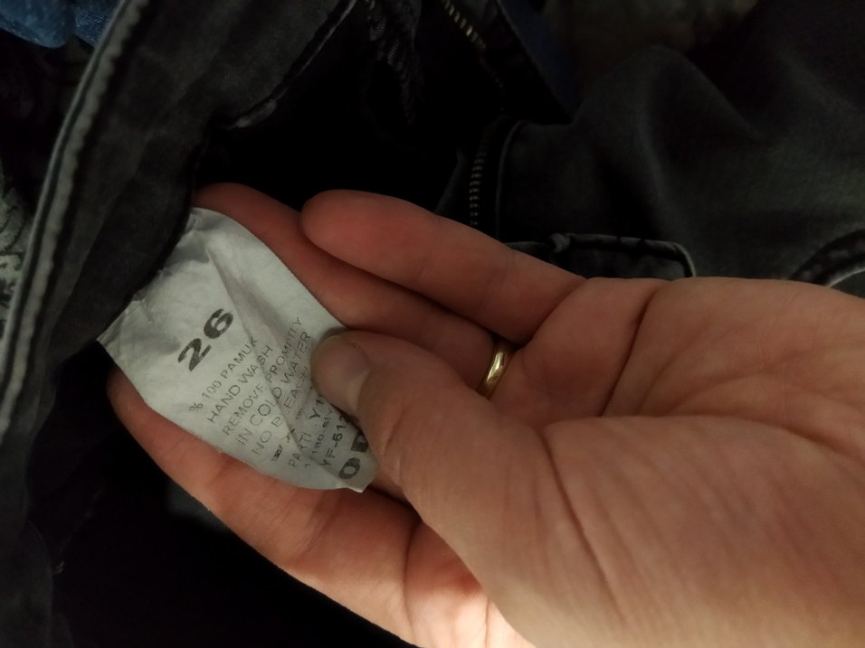 Kadın Siyah Dar Kesim Jean - Görsel 5