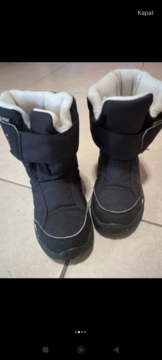 Siyah Erkek dekathılon  Spor Ayakkabısı 27 numara - Görsel 2