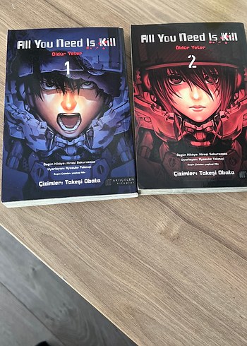 All You Need Is Kill Cilt 1 ve 2 set