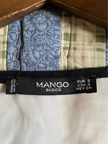 s Beden beyaz Renk Bluz MANGO
