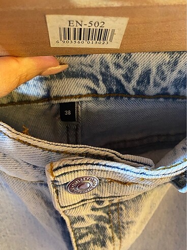 38 Beden mavi Renk Likralı Skinny pantolon