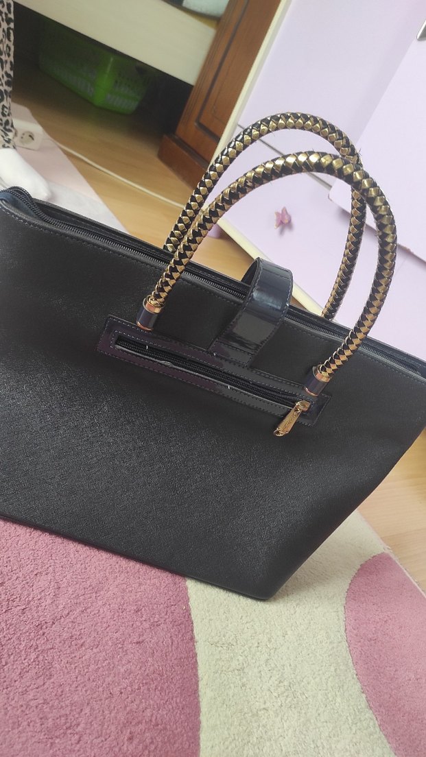Siyah Kadın El Çantası - Görsel 2
