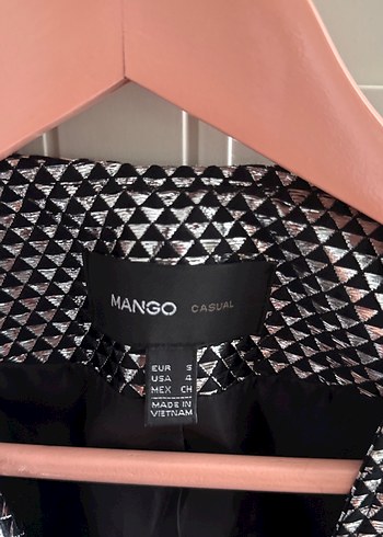 Gri Yılan Desenli Deri Biker Ceket - Görsel 2