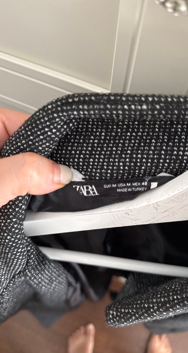 Düğmeli Gri Midi Erkek Kaban - Görsel 2