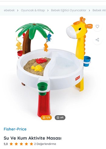 Fisher-Price Su ve Kum Aktivite Masası - Görsel 2