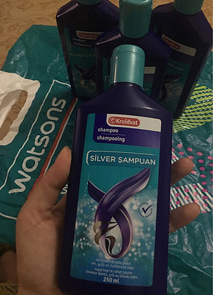 Sıfır Ürün Watsons Kruidvat Silver Şampuan Diğer Saç Bakımı %20 İndirimli -  Gardrops