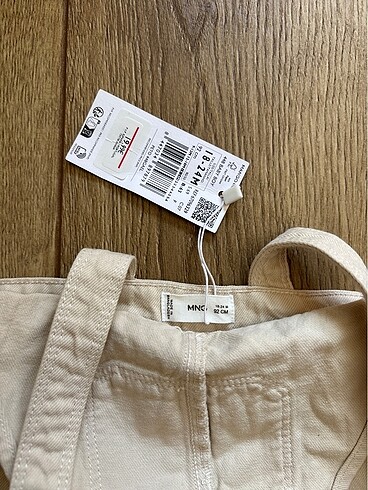 Mango Kids Mango denim salopet