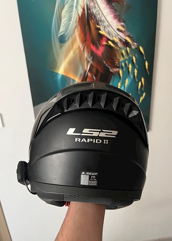LS2 Rapid2 tam kask - Görsel 4